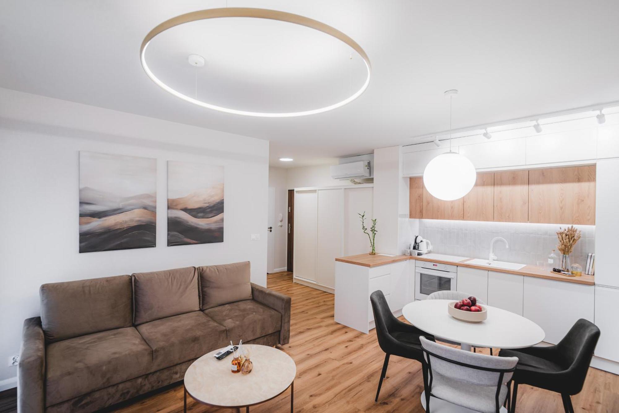 Zen Center Apartment - Free Parking Торунь Экстерьер фото